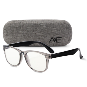 Ava & Ethan Blue Light Blocking Glasses for Kids Medium in Storm Cloud