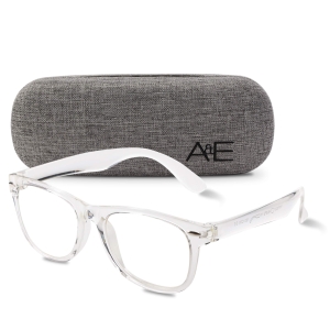 Ava & Ethan Clear Non Prescription Lens Glasses for Kids Medium in Crystal Clear