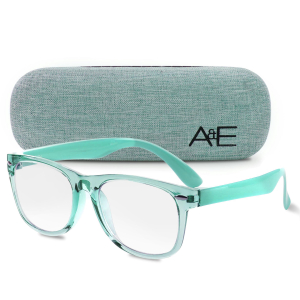 Ava & Ethan Clear Non Prescription Lens Glasses for Kids Medium in Ocean Mist